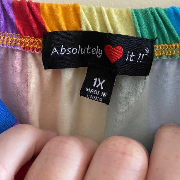 3 for $20 Rainbow tube top dress 1x ๐ - Picture 2 of 2